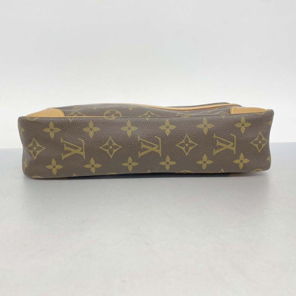 LOUIS VUITTON Authentic Brown Monogram Clutch Bag - Picture 3 of 11